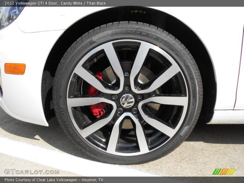 Candy White / Titan Black 2012 Volkswagen GTI 4 Door