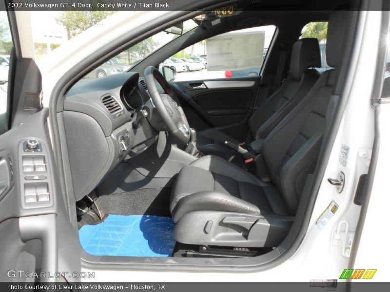 Candy White / Titan Black 2012 Volkswagen GTI 4 Door