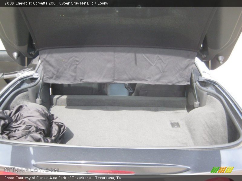 Cyber Gray Metallic / Ebony 2009 Chevrolet Corvette Z06
