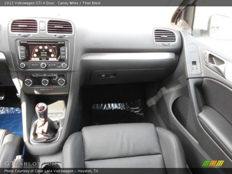 Candy White / Titan Black 2012 Volkswagen GTI 4 Door