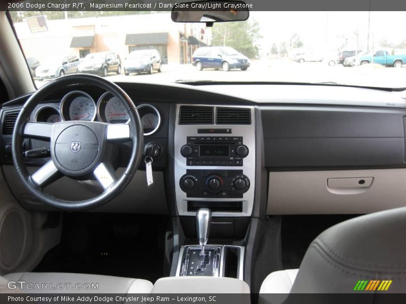 Magnesium Pearlcoat / Dark Slate Gray/Light Graystone 2006 Dodge Charger R/T