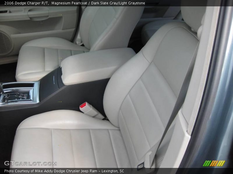 Magnesium Pearlcoat / Dark Slate Gray/Light Graystone 2006 Dodge Charger R/T