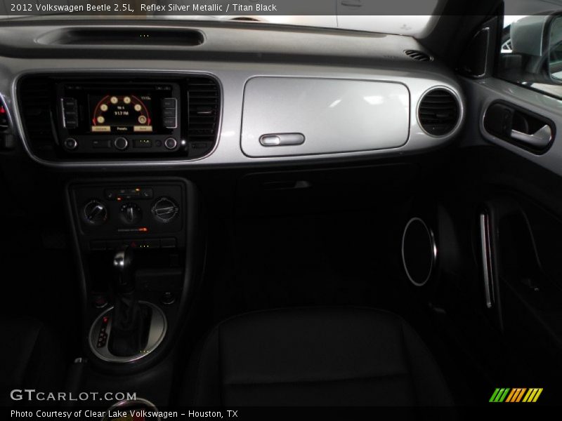Reflex Silver Metallic / Titan Black 2012 Volkswagen Beetle 2.5L