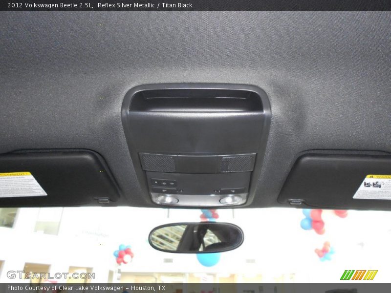 Reflex Silver Metallic / Titan Black 2012 Volkswagen Beetle 2.5L
