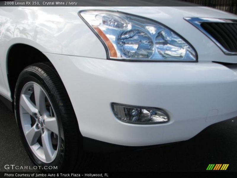 Crystal White / Ivory 2008 Lexus RX 350