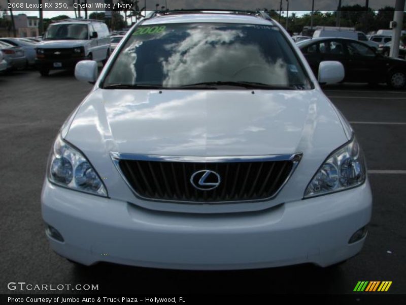 Crystal White / Ivory 2008 Lexus RX 350