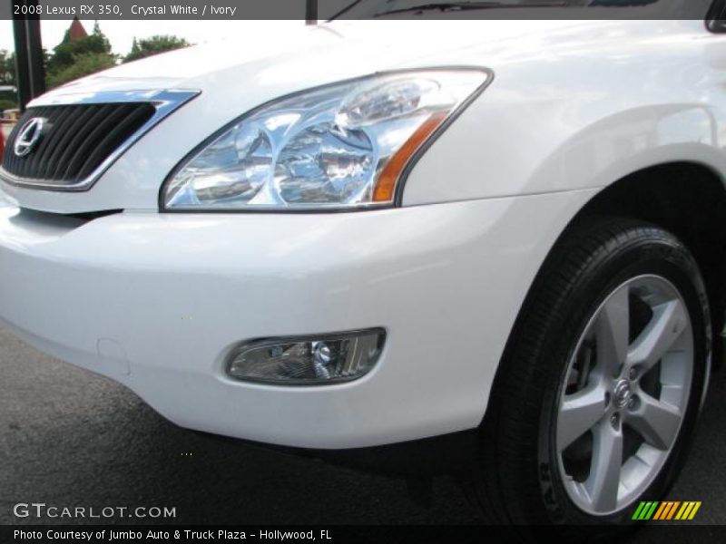 Crystal White / Ivory 2008 Lexus RX 350