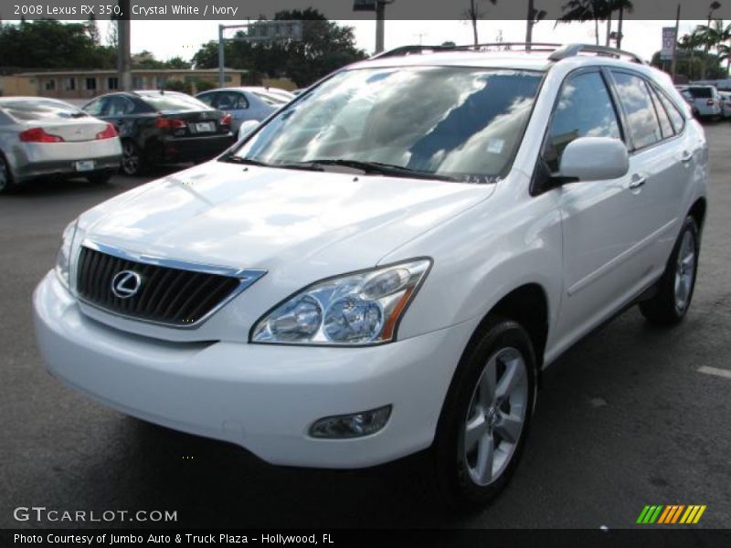 Crystal White / Ivory 2008 Lexus RX 350