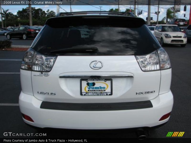 Crystal White / Ivory 2008 Lexus RX 350