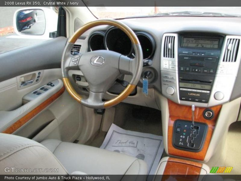 Crystal White / Ivory 2008 Lexus RX 350