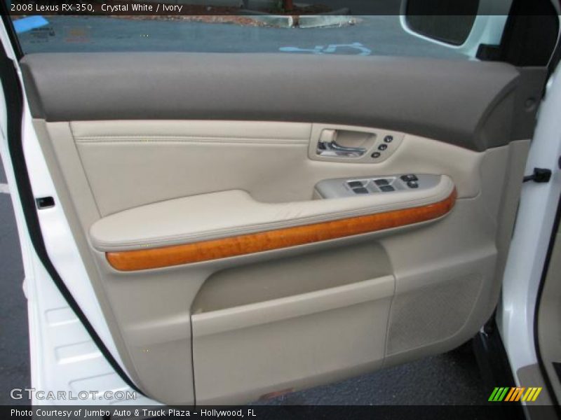 Crystal White / Ivory 2008 Lexus RX 350