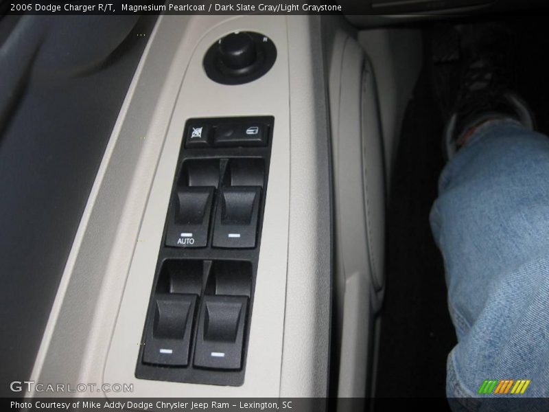 Magnesium Pearlcoat / Dark Slate Gray/Light Graystone 2006 Dodge Charger R/T