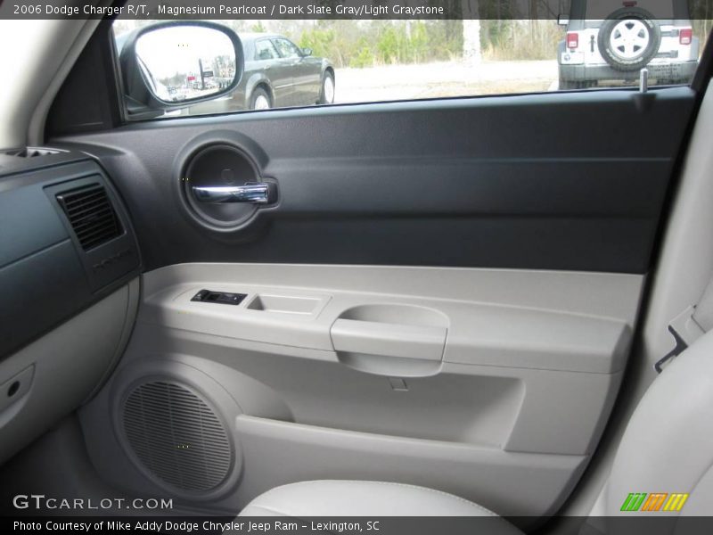 Magnesium Pearlcoat / Dark Slate Gray/Light Graystone 2006 Dodge Charger R/T
