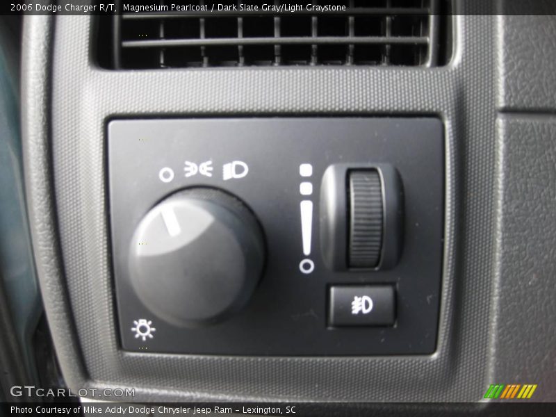 Magnesium Pearlcoat / Dark Slate Gray/Light Graystone 2006 Dodge Charger R/T