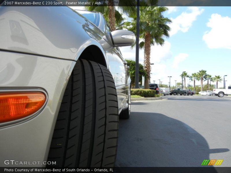 Pewter Metallic / Ash 2007 Mercedes-Benz C 230 Sport