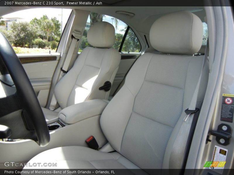 Pewter Metallic / Ash 2007 Mercedes-Benz C 230 Sport