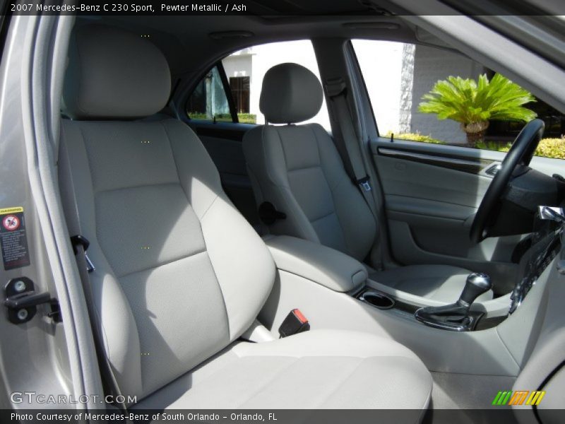 Pewter Metallic / Ash 2007 Mercedes-Benz C 230 Sport