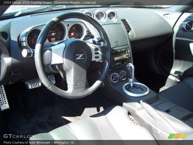 Silverstone Metallic / Charcoal 2004 Nissan 350Z Touring Coupe