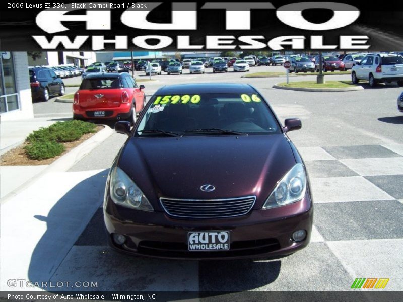 Black Garnet Pearl / Black 2006 Lexus ES 330