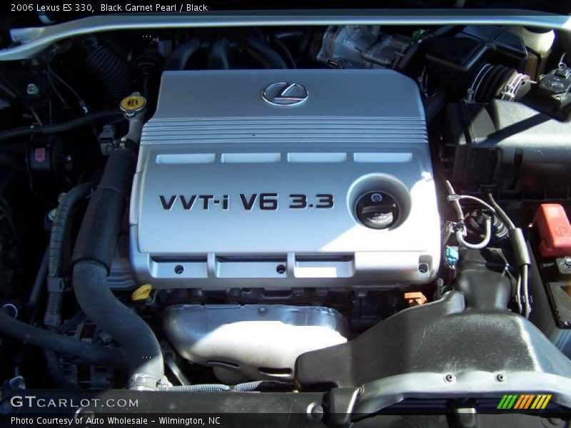 Black Garnet Pearl / Black 2006 Lexus ES 330