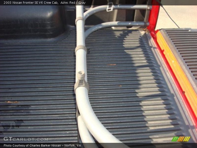 Aztec Red / Gray 2003 Nissan Frontier SE V6 Crew Cab