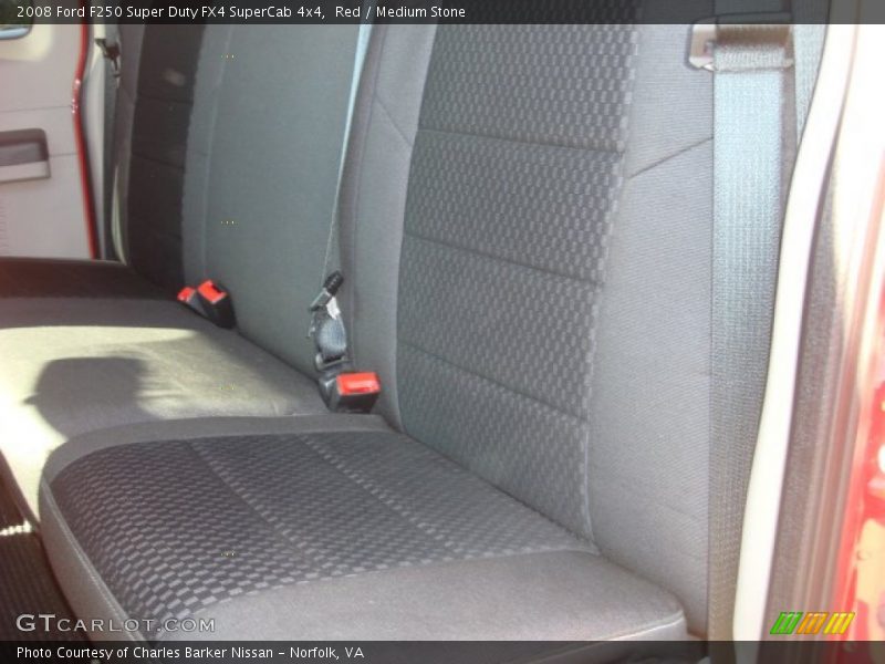 Red / Medium Stone 2008 Ford F250 Super Duty FX4 SuperCab 4x4