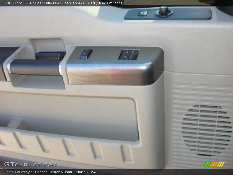 Red / Medium Stone 2008 Ford F250 Super Duty FX4 SuperCab 4x4