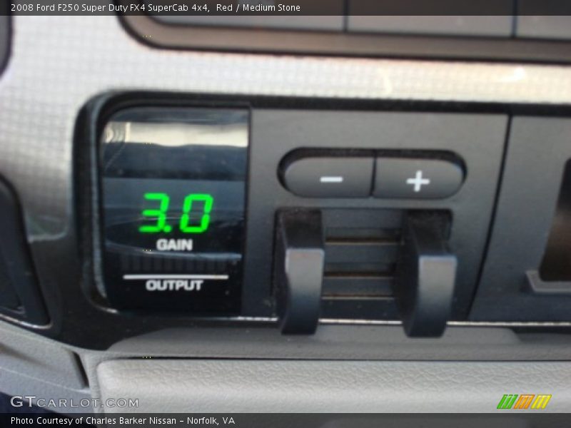 Controls of 2008 F250 Super Duty FX4 SuperCab 4x4