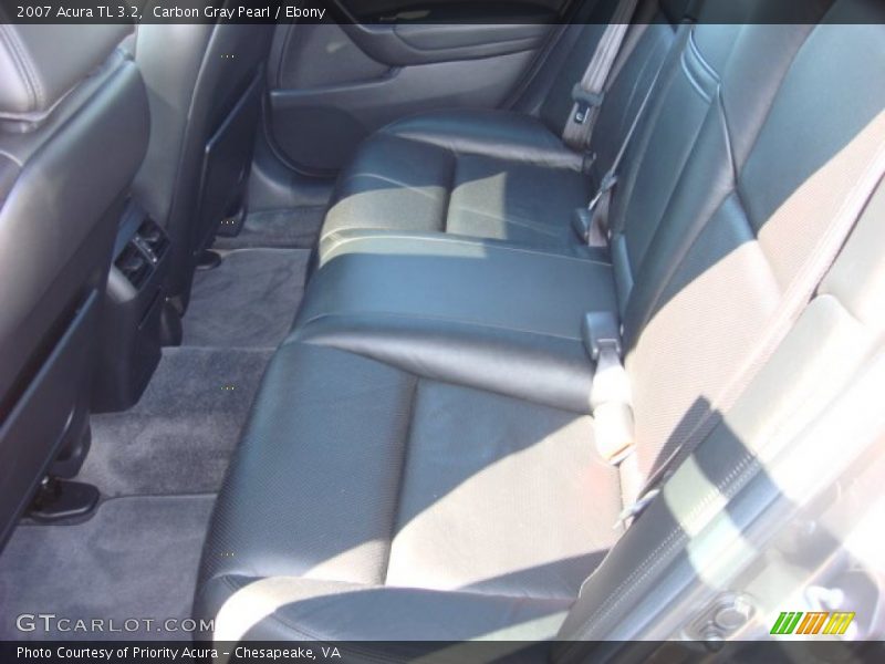 Carbon Gray Pearl / Ebony 2007 Acura TL 3.2