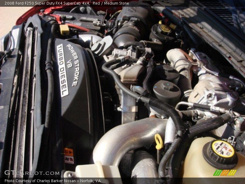  2008 F250 Super Duty FX4 SuperCab 4x4 Engine - 6.4L 32V Power Stroke Turbo Diesel V8