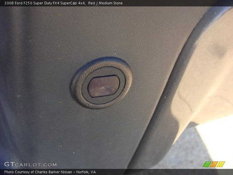 Red / Medium Stone 2008 Ford F250 Super Duty FX4 SuperCab 4x4