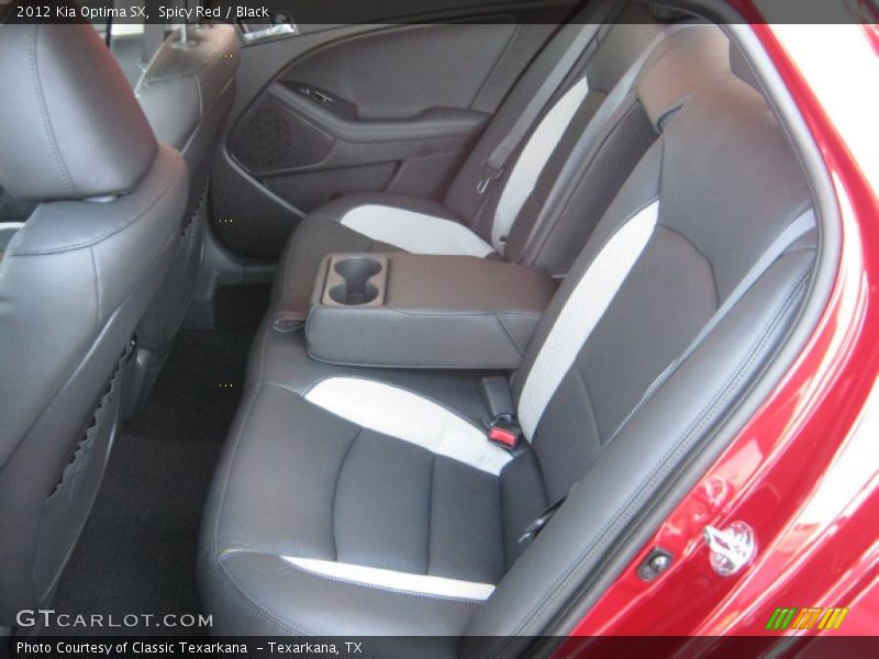  2012 Optima SX Black Interior