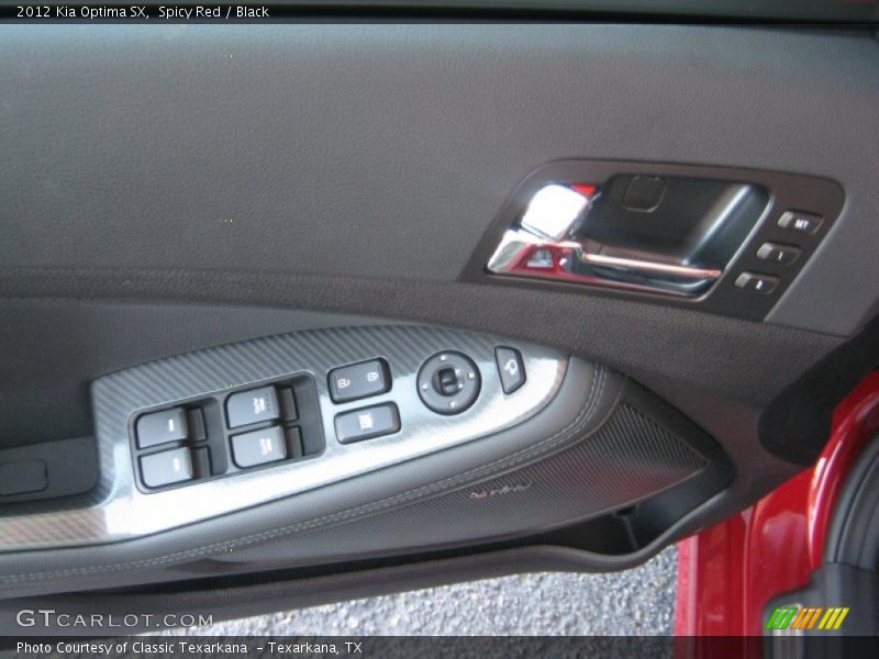 Controls of 2012 Optima SX