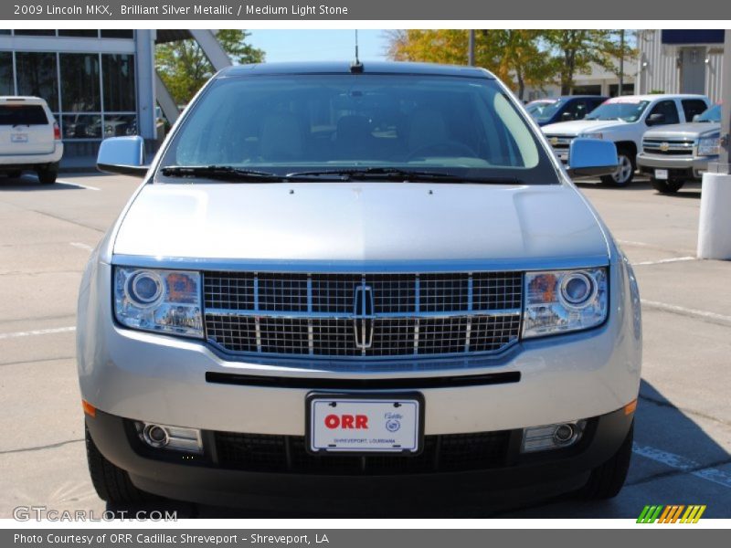 Brilliant Silver Metallic / Medium Light Stone 2009 Lincoln MKX