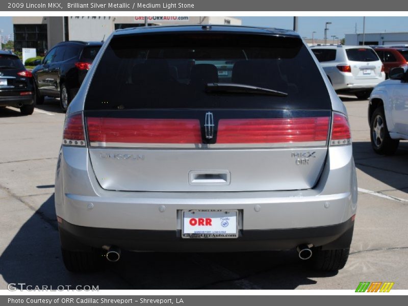 Brilliant Silver Metallic / Medium Light Stone 2009 Lincoln MKX