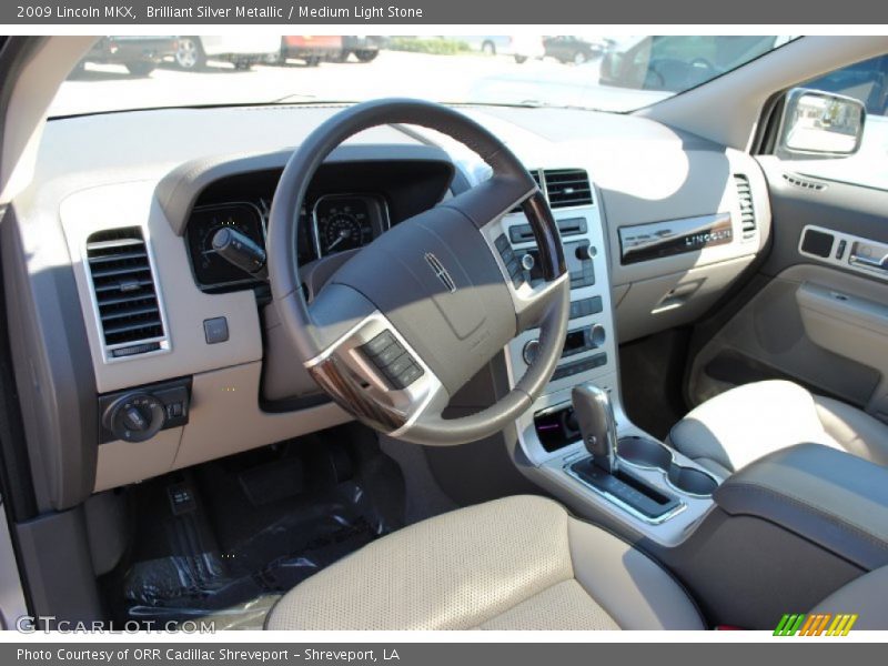 Brilliant Silver Metallic / Medium Light Stone 2009 Lincoln MKX