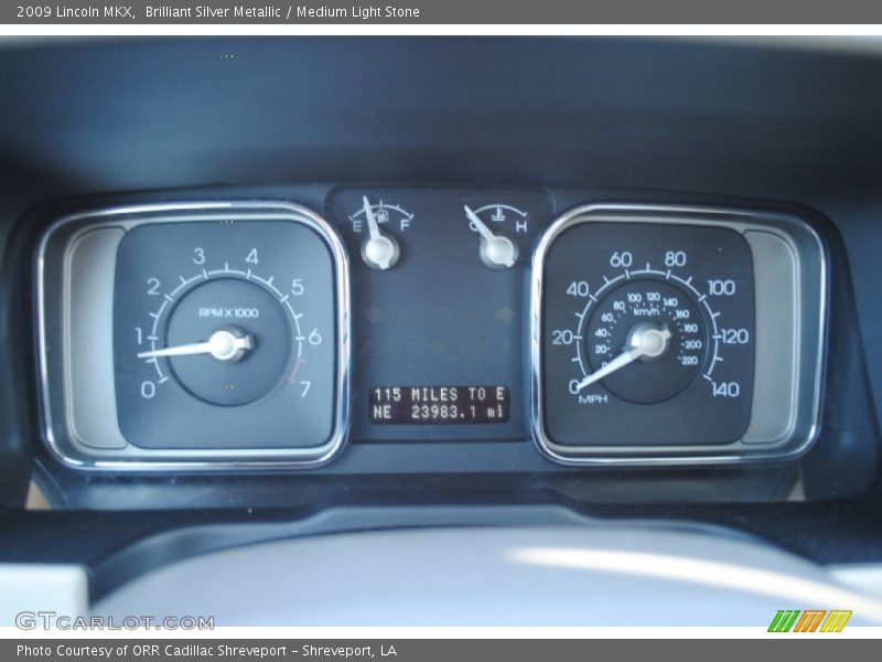 Brilliant Silver Metallic / Medium Light Stone 2009 Lincoln MKX