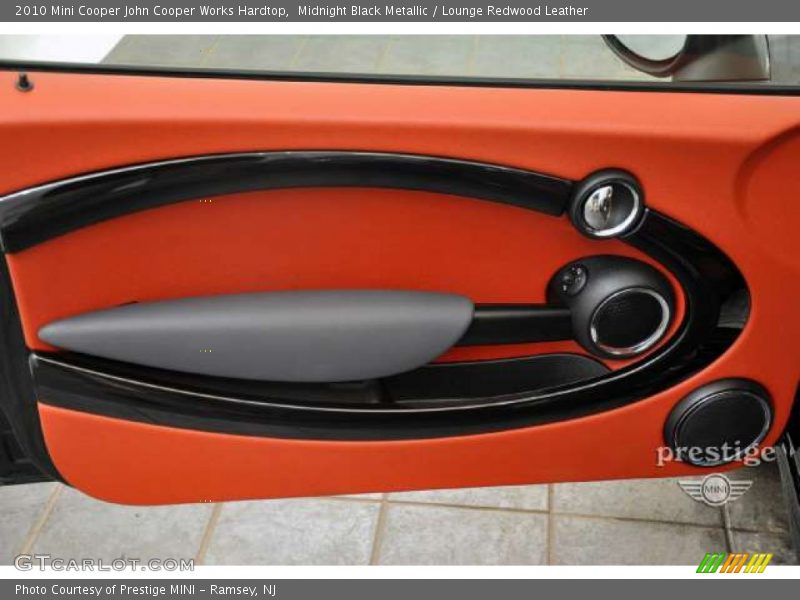 Midnight Black Metallic / Lounge Redwood Leather 2010 Mini Cooper John Cooper Works Hardtop