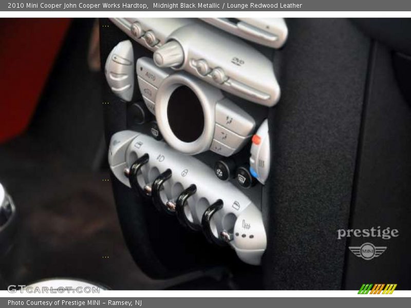 Midnight Black Metallic / Lounge Redwood Leather 2010 Mini Cooper John Cooper Works Hardtop