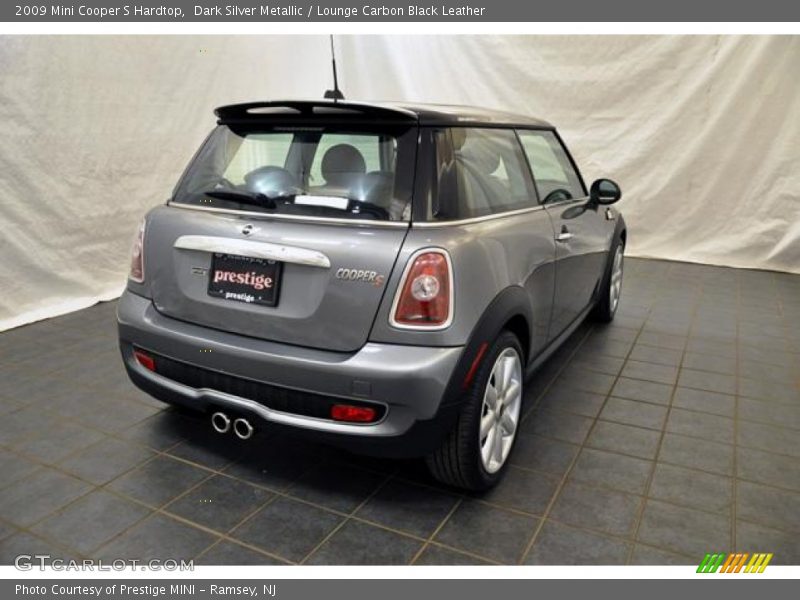 Dark Silver Metallic / Lounge Carbon Black Leather 2009 Mini Cooper S Hardtop