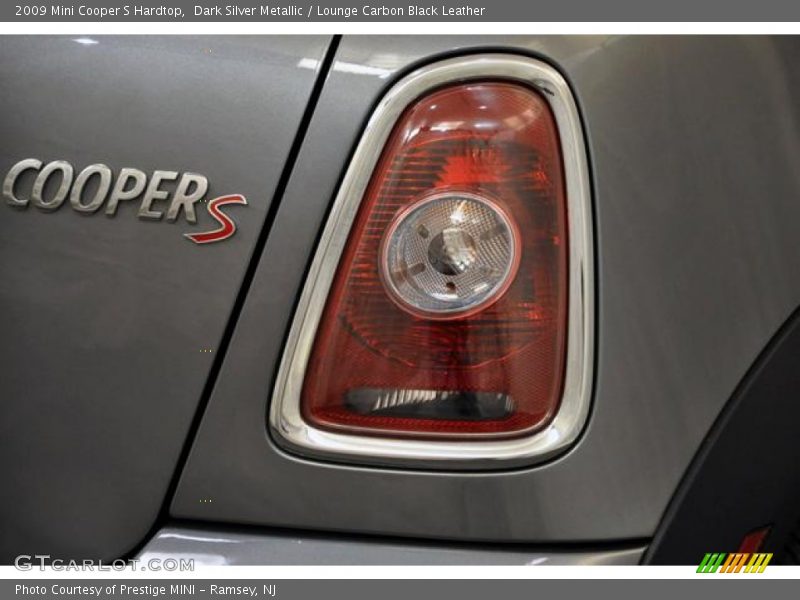 Dark Silver Metallic / Lounge Carbon Black Leather 2009 Mini Cooper S Hardtop