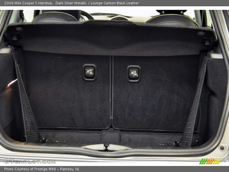 Dark Silver Metallic / Lounge Carbon Black Leather 2009 Mini Cooper S Hardtop