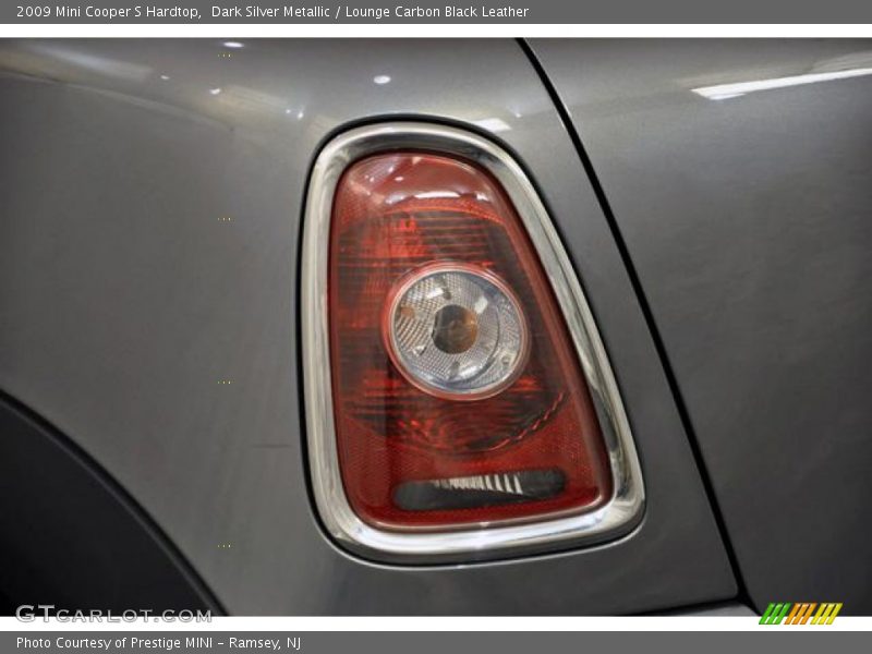 Dark Silver Metallic / Lounge Carbon Black Leather 2009 Mini Cooper S Hardtop