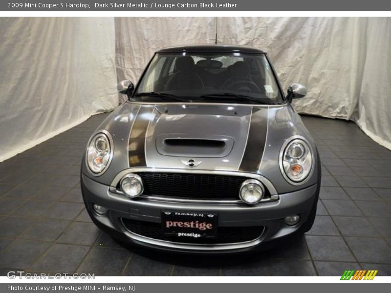 Dark Silver Metallic / Lounge Carbon Black Leather 2009 Mini Cooper S Hardtop