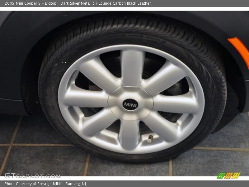 Dark Silver Metallic / Lounge Carbon Black Leather 2009 Mini Cooper S Hardtop