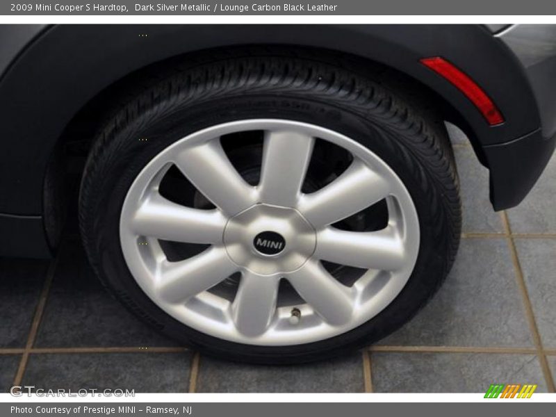 Dark Silver Metallic / Lounge Carbon Black Leather 2009 Mini Cooper S Hardtop