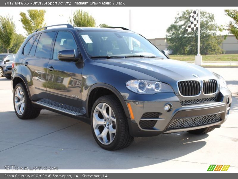  2012 X5 xDrive35i Sport Activity Platinum Gray Metallic