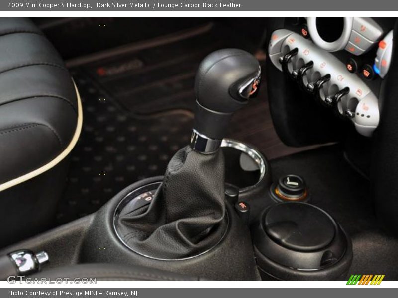 Dark Silver Metallic / Lounge Carbon Black Leather 2009 Mini Cooper S Hardtop