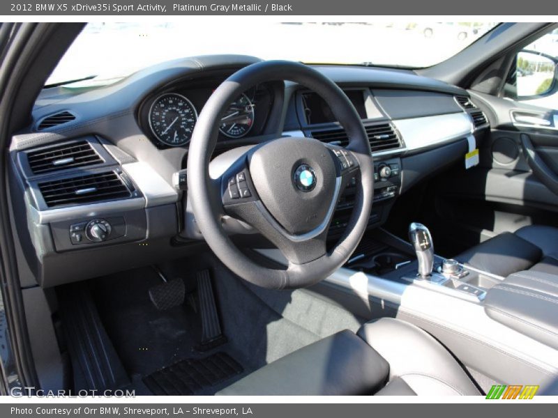  2012 X5 xDrive35i Sport Activity Black Interior