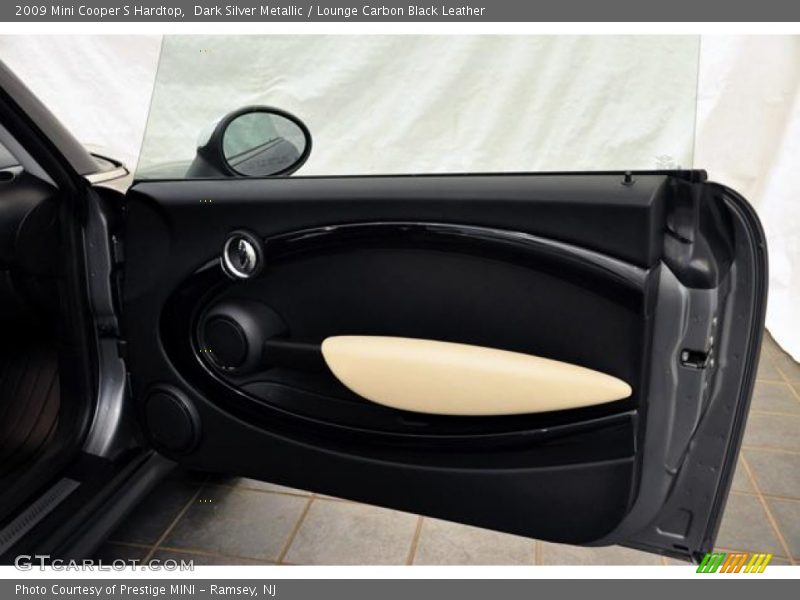 Dark Silver Metallic / Lounge Carbon Black Leather 2009 Mini Cooper S Hardtop
